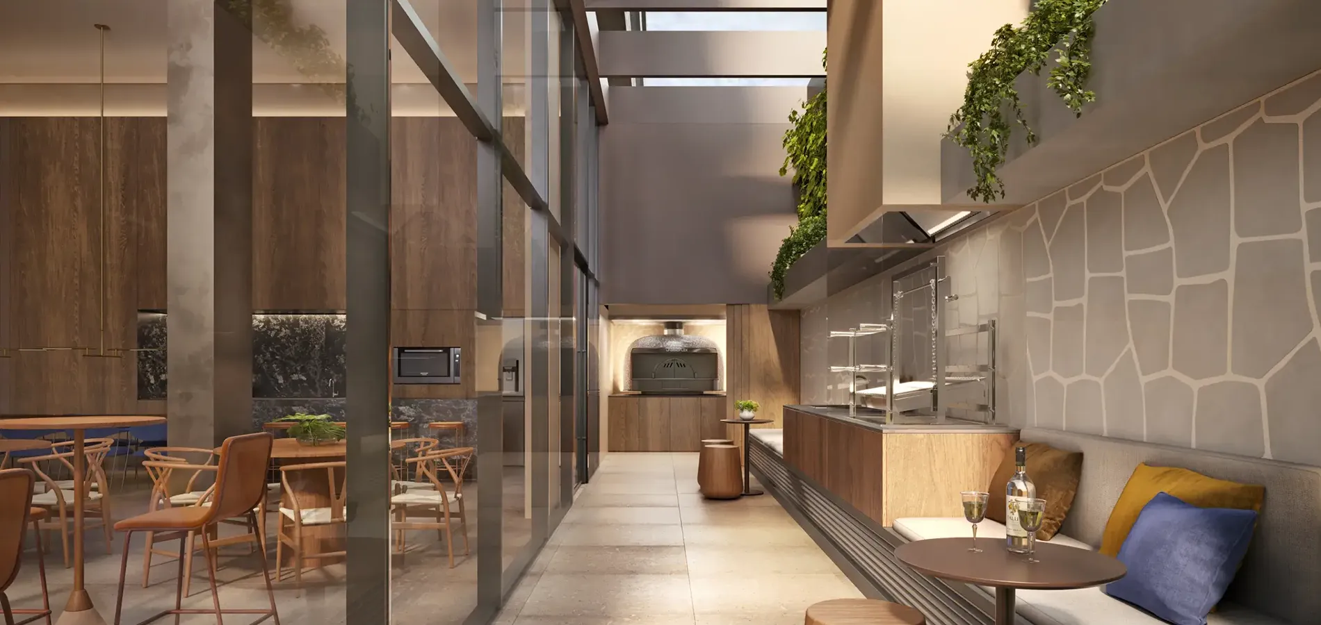 Terrace grill