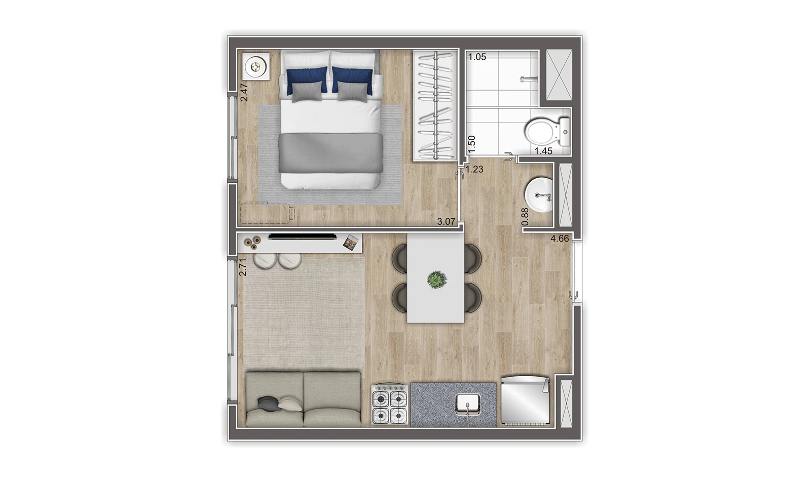 Planta 1 Dorm