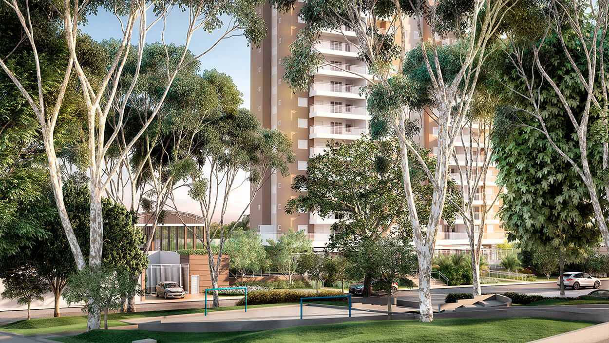 Vista Praça Para Empreendimento
